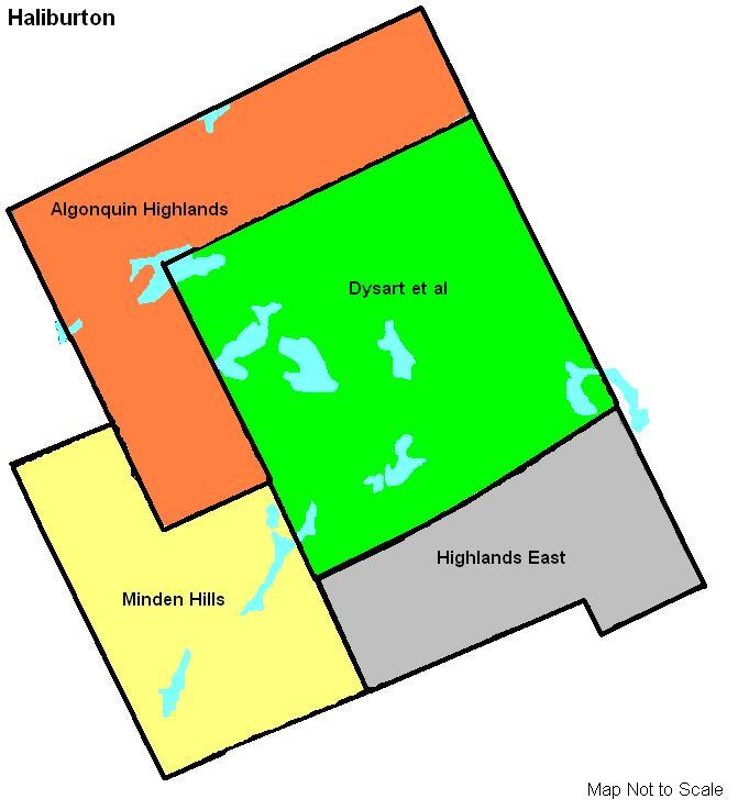 Haliburton Map