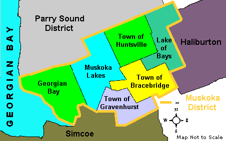 Muskoka District Map